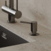 Дозатор, латунь, графит, Kitchen Line, IDDIS, SDIGM01i59