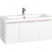Тумба Aquaton Шерилл 105 белый 1A206301SH010 с раковиной Aquaton Шерилл 105 1A71323KSH010