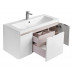 Тумба Aquaton Шерилл 105 белый 1A206301SH010 с раковиной Aquaton Шерилл 105 1A71323KSH010