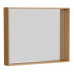 Зеркало Aqwella Basic 100 x 80 см, дуб золотой, BAS0210DZ