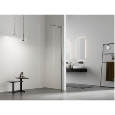 Душевая перегородка Azario Кронос 100х200 AZ-6310-100-BGM-CL цвет брашированная вороненая сталь