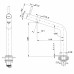 Смеситель для кухни Bravat Ozen F7354388CP-ENG