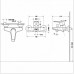 Смеситель для ванны c длинным изливом Bravat Line F65299C-1L