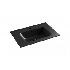 Раковина накладная Ceramica Nova Element 70 CN7007MB черная матовая