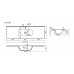 Раковина накладная Ceramica Nova Compact 120 CN7028 белая