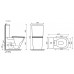 Напольный пристенный унитаз Ceramica Nova Cubic CN1803