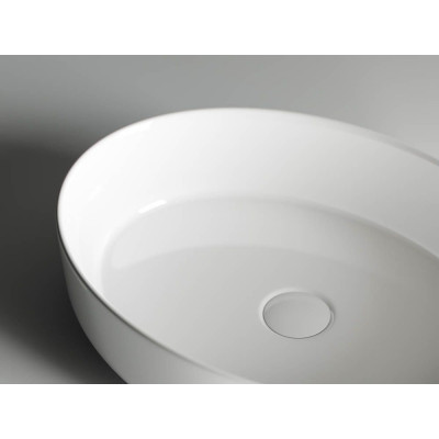 Умывальник чаша накладная овальная Ceramica Nova Element 550*400*140мм CN5002