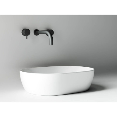 Умывальник чаша накладная овальная Ceramica Nova Element 480*350*130мм CN5010