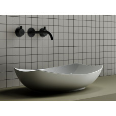 Умывальник чаша накладная овальная Ceramica Nova Element 560*400*155мм CN5016