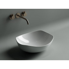 Умывальник чаша накладная овальная Ceramica Nova Element 420*385*145мм CN5017