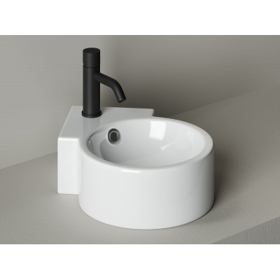 Умывальник подвесной угловой Ceramica Nova Element 310*430*125мм CN5019