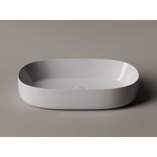 Умывальник чаша накладная овальная Ceramica Nova Element 675*350*140мм CN5022