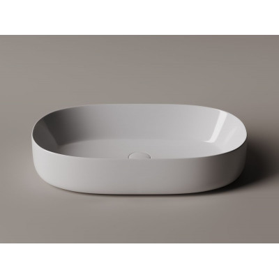 Умывальник чаша накладная овальная Ceramica Nova Element 675*350*140мм CN5022
