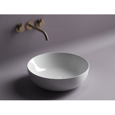 Умывальник чаша накладная круглая Ceramica Nova Element 420*420*130мм CN5024