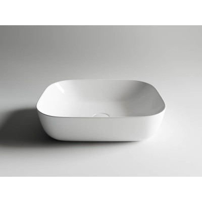 Умывальник чаша накладная прямоугольная Ceramica Nova Element 505*405*140мм CN6008