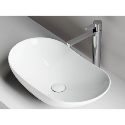 Умывальник чаша накладная овальная Ceramica Nova Element 620*360*145мм CN6015
