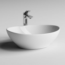 Умывальник чаша накладная овальная Ceramica Nova Element 405*330*140 мм CN6016