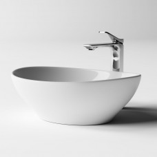 Умывальник чаша накладная овальная Ceramica Nova Element 405*330*140 мм CN6016