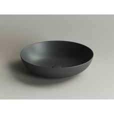 Умывальник чаша накладная овальная (цвет Темный Антрацит Матовый) Ceramica Nova Element 520*395*130мм CN6017MDH