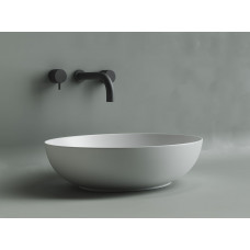 Умывальник чаша накладная овальная (цвет Белый Матовый) Ceramica Nova Element 520*395*130мм CN6017MW