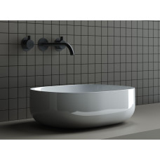 Умывальник чаша накладная овальная Ceramica Nova Element 460*350*155мм CN6018