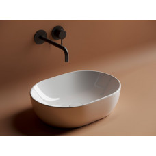Умывальник чаша накладная овальная Ceramica Nova Element 480*350*140мм CN6019