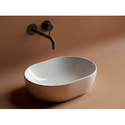 Умывальник чаша накладная овальная Ceramica Nova Element 480*350*140мм CN6019