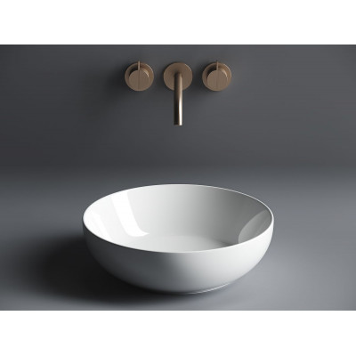 Умывальник чаша накладная круглая Ceramica Nova Element 370*370*110мм CN6020