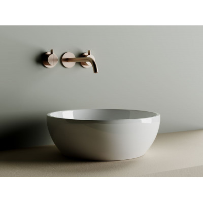 Умывальник чаша накладная круглая Ceramica Nova Element 410*410*145мм CN6021