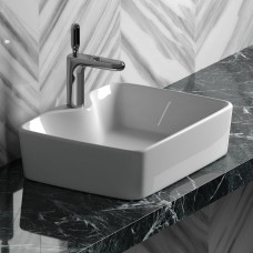 Умывальник чаша накладная прямоугольная Ceramica Nova Element 480*370*130мм CN6033