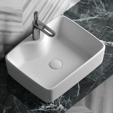 Умывальник чаша накладная прямоугольная Ceramica Nova Element 480*370*130мм CN6033