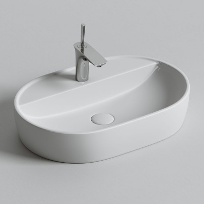 Умывальник накладной Ceramica Nova Element 600*400*125мм CN6035