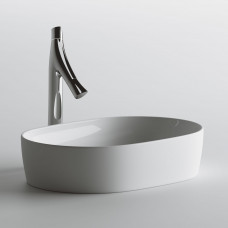 Умывальник чаша накладная овальная Ceramica Nova Element 600*415*135мм, белый,  CN6047