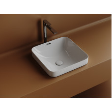 Раковина Ceramicanova Element встраиваемая сверху, 438x438x172 мм, CN6077