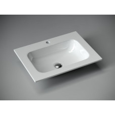 Раковина накладная прямоугольная Ceramica Nova Element 610*457*137мм CN7011