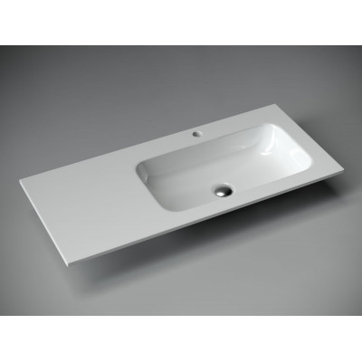 Умывальник накладной прямоугольный Ceramica Nova Element 1010*457*137мм CN7015