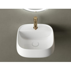 Раковина подвесная Ceramicanova Источник (Fonte) с отверстием под смеситель 420x420x145, белый CN5052 Раковина подвесная Ceramicanova Источник (Fonte) с отверстием под смеситель 420x420x145, белый CN5052