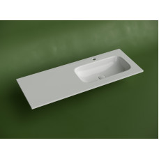 Раковина накладная Ceramica Nova Grace 120 с чашей справа CN7021 белая