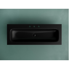 Раковина накладная Ceramica Nova Grace 120 CN7024MB черная матовая
