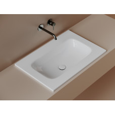 Раковина накладная мебельная Ceramicanova Грация (Grace) 710x457x137 без отв. под смеситель, белый, CN7031wx Раковина накладная мебельная Ceramicanova Грация (Grace) 710x457x137 без отв. под смеситель, белый, CN7031wx