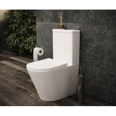 Унитаз компакт напольный Ceramica Nova HIGHLIGHT CN1802