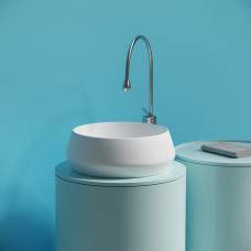 Раковина накладная Ceramica Nova Maya 40 см CN12004MW белая матовая