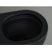 Напольный приставной унитаз Ceramicanova Metropol Rimless, черный матовый,  CN4004MB