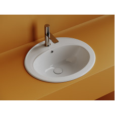 Раковина Ceramicanova Sun встраиваемая сверху, 565x495x200 мм, CN6079