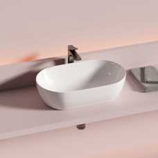 Раковина накладная Ceramica Nova Twist 50 см CN12001 белая