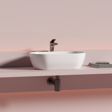 Раковина накладная Ceramica Nova Twist 50 см CN12001 белая