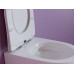 Унитаз подвесной Ceramicanova Uno Rimless с микролифтом, безободковый, CN11001