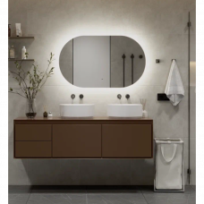 Зеркало с подсветкой Континент Ovoli Fleur Led 1000х600 ЗЛП607, бесконтактный сенсор, 4660124910782 Зеркало с подсветкой Континент Ovoli Fleur Led 1000х600 ЗЛП607, бесконтактный сенсор, 4660124910782