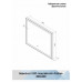 Зеркало с подсветкой Континент Kant Frame White Led 800х600 ЗЛП2312, 4660124926004