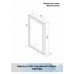 Зеркало с подсветкой Континент Kant Frame White Led 700х1000 ЗЛП437, 4660124908239